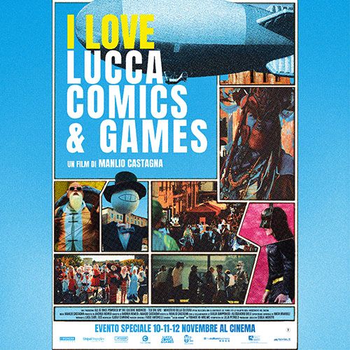 Image of I LOVE LUCCA COMICS & GAMES a Roma