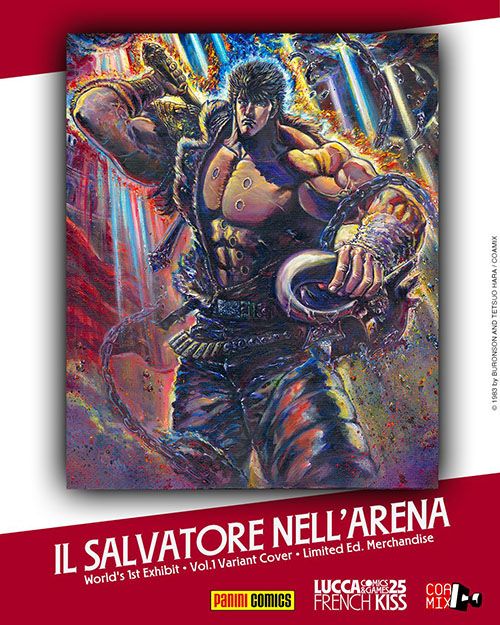 Image of Tetsuo Hara celebra l’Italia con il suo nuovo dipinto