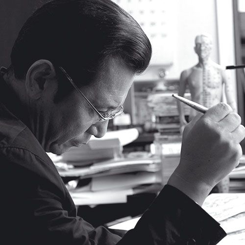 Image of Il Sensei Tetsuo Hara a Lucca Comics & Games