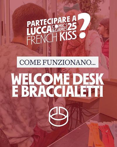Image of Come funzionano... Welcome Desk e braccialetti