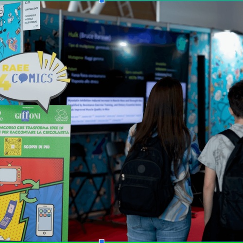 Image of RAEE4Comics – Dalla sostenibilità alla creatività: workshop con gli autori del fumetto
