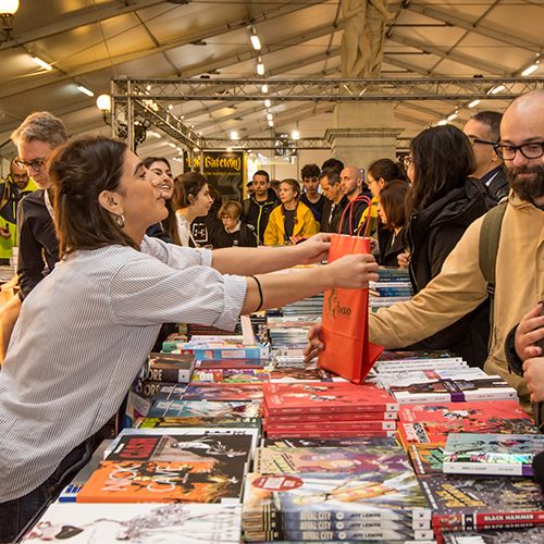 Image of La Nona Arte al centro di Lucca Comics & Games